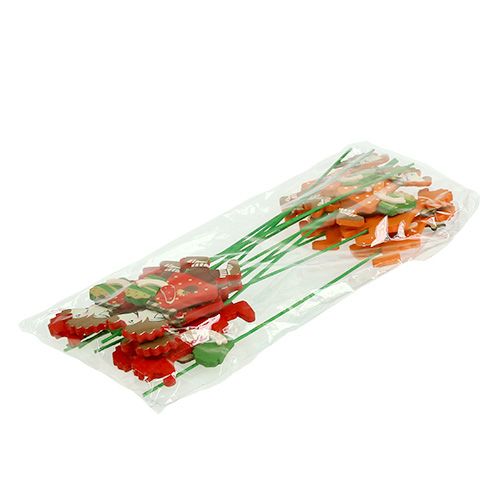 Floristik24 Syksy tikkuja siili kakku 12kpl