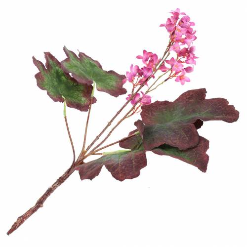 Floristik24 Purple Bells Heuchera Deco Branch Pinkki 44cm