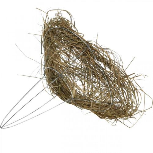 Floristik24 Mansettikukkakimppu luonnonheinäkukkamansetti Ø15cm 8 kpl