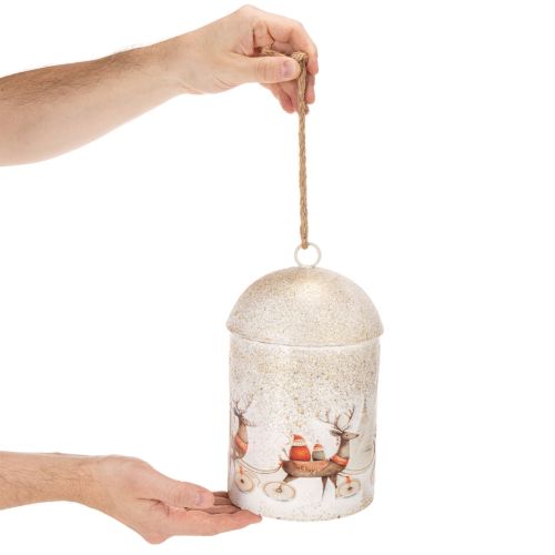 Ripustettava jouluaiheinen kello, 26 cm | Floristik24.fi