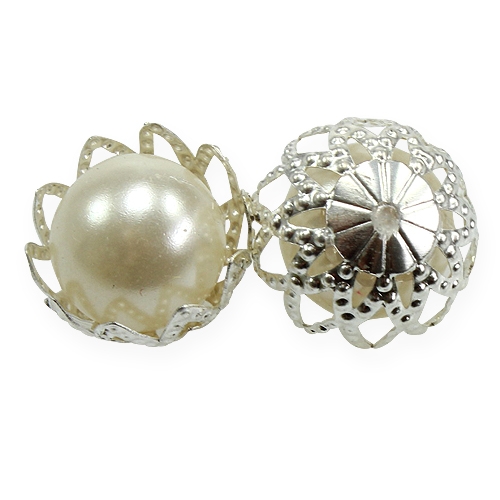 Floristik24 Hääscatter koriste helmet kerma Ø13mm 48 kpl