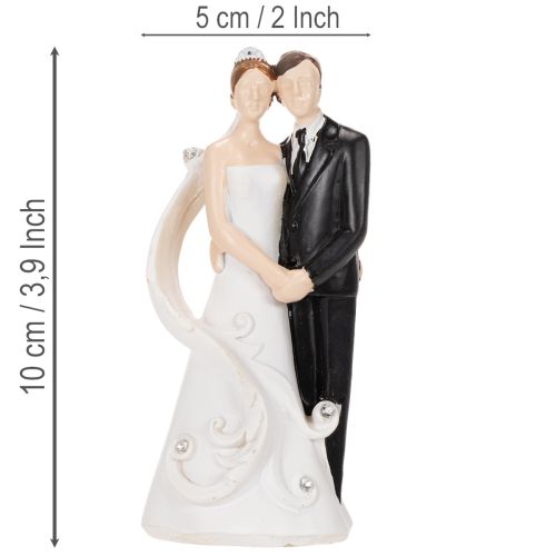 Hääpatsas morsian ja sulhanen 10,5 cm | Floristik24.fi