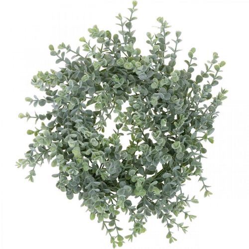 Häät koristelu Eukalyptus seppele keinotekoinen Ø25cm