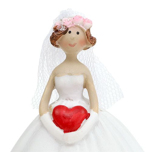 Floristik24 Hääkuvio morsiamenpariskunta 13cm 1 pari