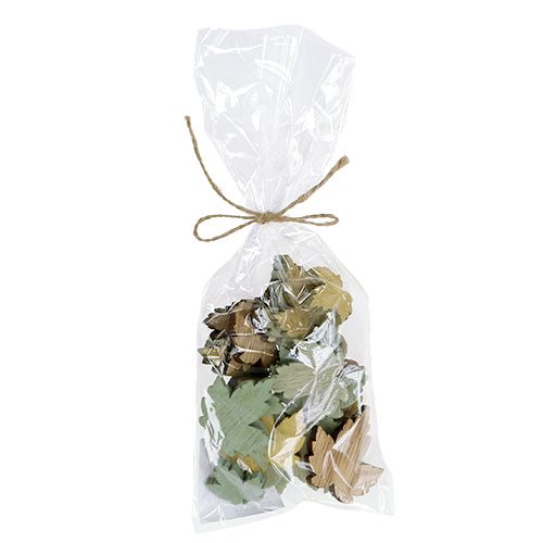 Floristik24 Puiset lehdet vaahteranlehdet pastellisekoitus 3cm - 4,5cm 24 kpl