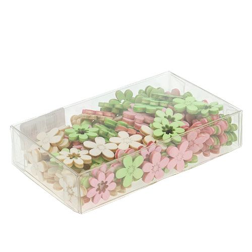 Floristik24 Puiset kukat ripottele koristeluun Ø2cm pastellivalikoimaa. 144st