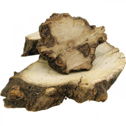 Floristik24 Puiset kiekot deco root puu sironta koriste puu 3-8cm 500g