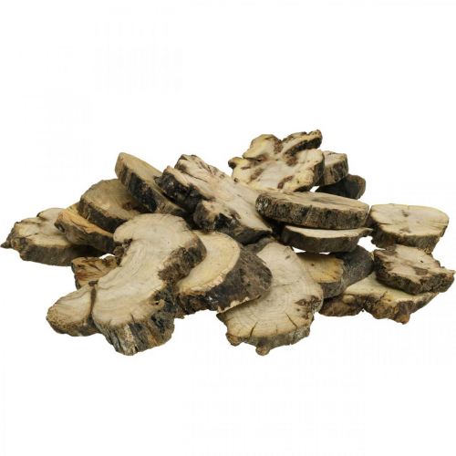 Floristik24 Puiset kiekot deco root puu sironta koriste puu 3-8cm 500g
