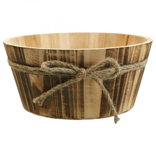 Puinen deco kulho luonnonpuuta Rustic deco Ø22cm K10cm