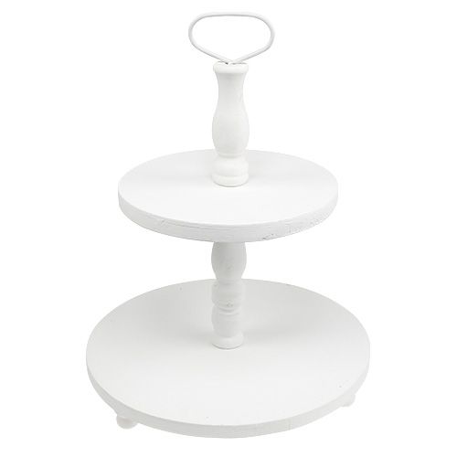 Puinen hylly valkoinen H50cm | Floristik24.fi