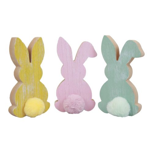 kohteita Puiset puput koristepuput pääsiäiskoristeet puupastelli 8,5×16cm 6 kpl
