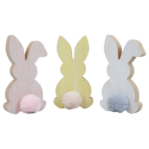 kohteita Puiset puput koristepuput pääsiäiskoristeet puupastelli 8,5×16cm 6 kpl