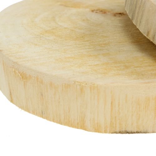 Floristik24 Puukiekot luonnon Ø15cm 2kpl