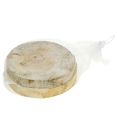 Floristik24 Puukiekot luonnon Ø15cm 2kpl