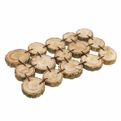 Floristik24 Koristetarjotin puukiekoista 37×22,5cm