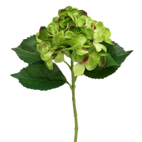 Hortensia vihreä keinotekoinen koristeluun L54cm