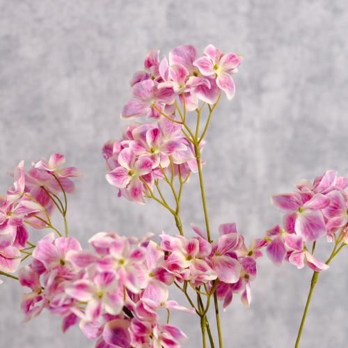 kohteita Keinotekoinen hortensiakasvi, helppohoitoinen, pitkäikäinen koriste, 110 cm, 2 kpl