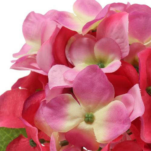 kohteita Keinotekoinen kukka hydrangea vaaleanpunainen 36cm