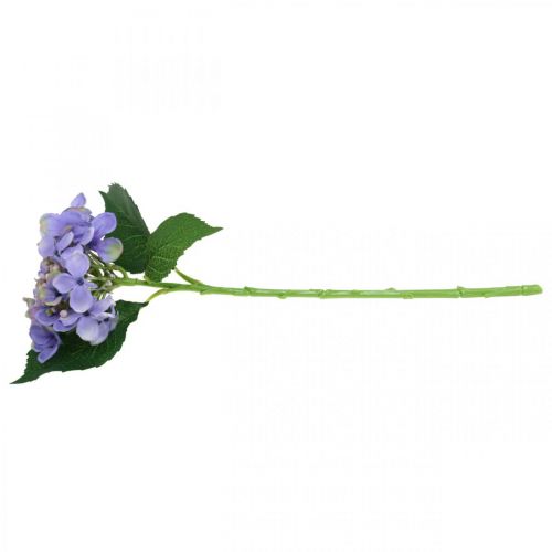Floristik24 Koristeellinen hortensia, silkkikukka, tekokasvi violetti L44cm