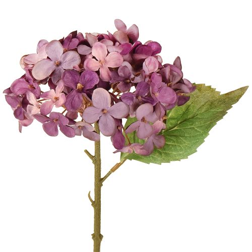 Keinotekoiset hortensiat, violetit tekokukat, hortensiat 34 cm, 2 kpl
