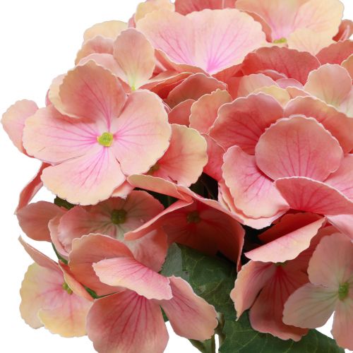 kohteita Hydrangeas keinotekoinen panicle hortensia vaaleanpunainen lohi 35cm 3kpl