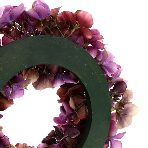 Floristik24 Hortensian seppele Ø35cm violetti, lilla