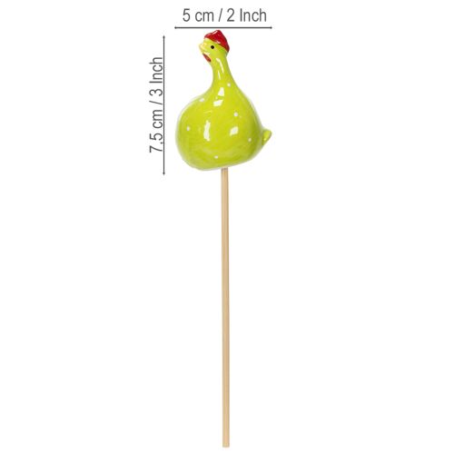 kohteita Koristeelliset kananvarret kevään kukka-asetelmiin ja pöytäkoristeisiin, 7,5 cm, 4 kpl