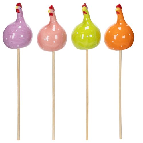 kohteita Koristeelliset kananvarret kevään kukka-asetelmiin ja pöytäkoristeisiin, 7,5 cm, 4 kpl