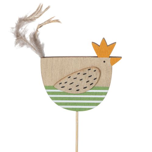 kohteita Pääsiäisaiheisia kananvarsia iloiseen kevätkoristeeseen, 7 cm, 12 kpl