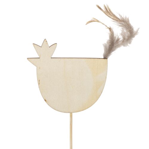 kohteita Pääsiäisaiheisia kananvarsia iloiseen kevätkoristeeseen, 7 cm, 12 kpl