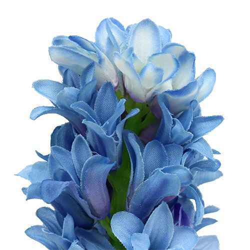 Floristik24 Hyasintti keinotekoinen sininen, valkoinen 31cm 3kpl