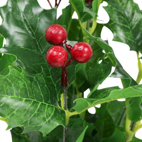 Floristik24 Holly ruukussa tekokasveja Ilex keinotekoinen 26cm