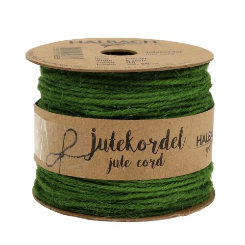 Juuttilanka vihreä Ø2mm 100g