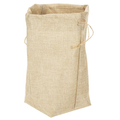 Juuttipussi 13,5 × 11 cm, korkeus 25 cm | Floristik24.fi