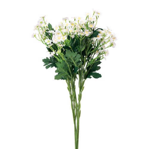 Floristik24 Kamomilla tekoniityn kukat Valkoinen 58cm 4kpl