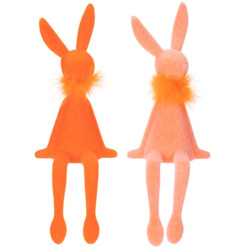 kohteita Pääsiäispupun hyllyvahti, istuva pääsiäispupuhahmo pääsiäiseen ja kevääseen, 27 cm, 2 kpl