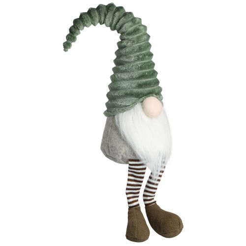 Floristik24 Edge Stool Gnome Christmas Green Ruskea K55cm 2kpl