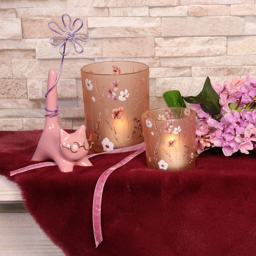 kohteita Kissa-koristehahmo, ihanteellinen koriste makuuhuoneeseen ja kylpyhuoneeseen, 14 cm, 2 kpl