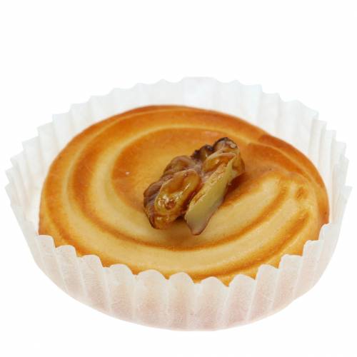 Floristik24 Keinotekoisesti lajiteltu pähkinä torttu 5cm 4kpl