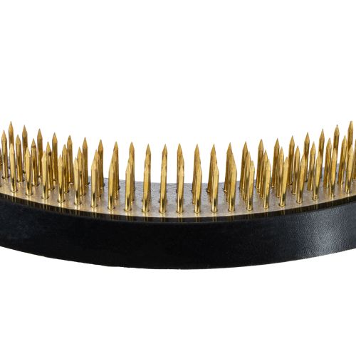 kohteita Kenzan-kukkien asetelma-apuväline messinkitapeilla kukka-asetelmiin