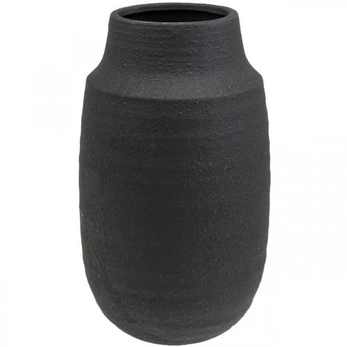 kohteita Keraaminen maljakko musta kukkamaljakko koristemaljakot Ø17cm K34cm