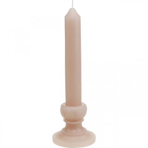 kohteita Koristeellinen sauva kynttilä pinkki nostalgia kynttilävaha yksivärinen 25cm