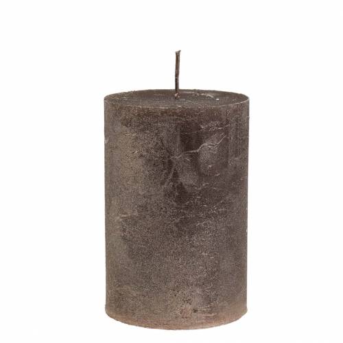 Yksiväriset kynttilät kupari metalli 85×120mm 2kpl