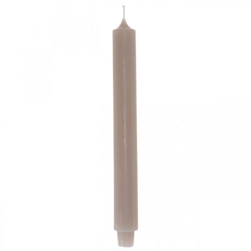 kohteita Kynttilä pitkä pöytä kynttilänjalka kynttilä harmaa Ø3cm K29cm