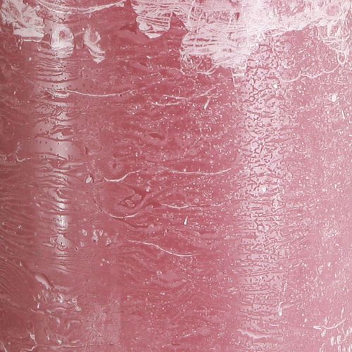 kohteita Kynttilät vaaleanpunaisessa pilarikynttilässä vanha pinkki 85×200mm 2 kpl