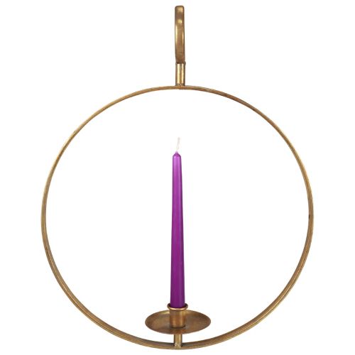 kohteita Kynttilänjalka ripustamiseen metallikoristeisiin kulta vintage Ø38/H48cm