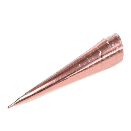 Floristik24 Kynttilänpidin Kupari Ø4,5cm K14cm 8kpl
