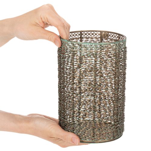 Metalliset kynttilänjalat, tuikkujalat Ø8/10/13cm, 3 kpl sarja | Floristik24.fi