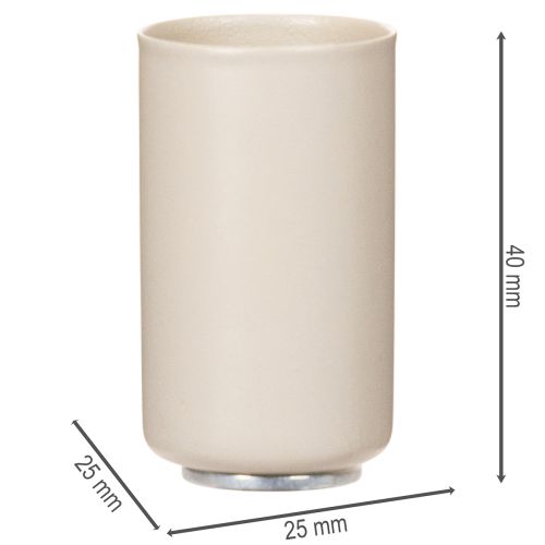 Kynttilänjalka magneetilla 25mm 4 kpl | Floristik24.fi
