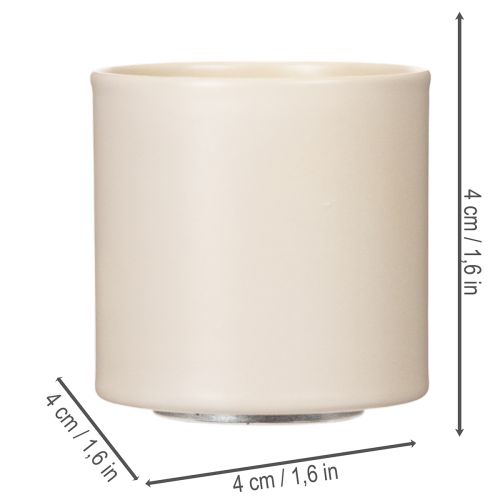 Magneettiset kynttilänjalat paksuille kynttilöille (4 cm), 4 kpl | Floristik24.fi